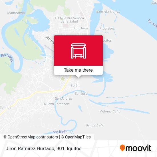 Jiron Ramirez Hurtado, 901 map