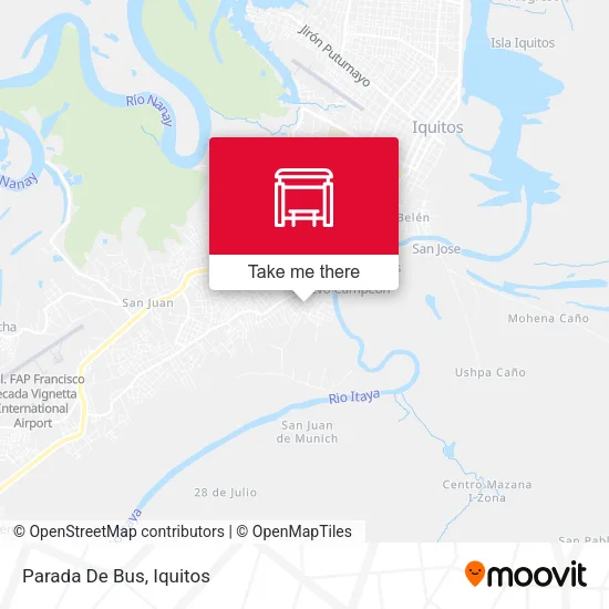 Parada De Bus map