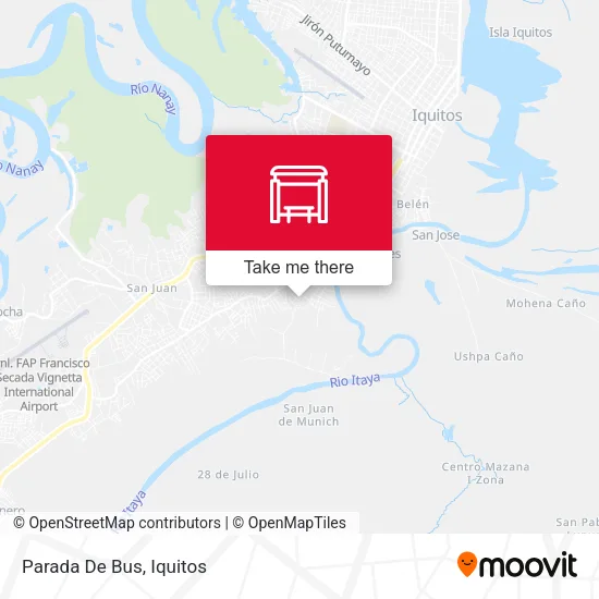 Parada De Bus map