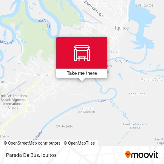 Parada De Bus map