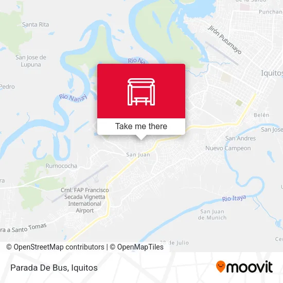 Parada De Bus map