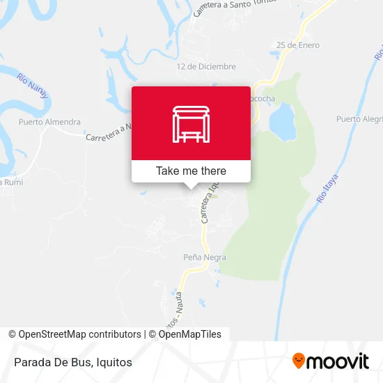 Parada De Bus map