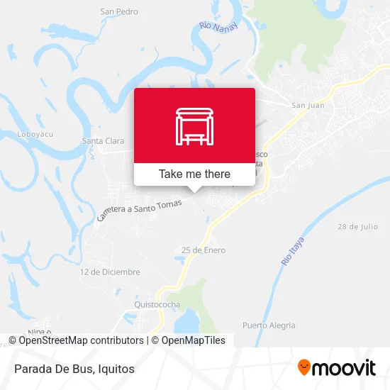 Parada De Bus map