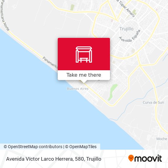 Avenida Víctor Larco Herrera, 580 map