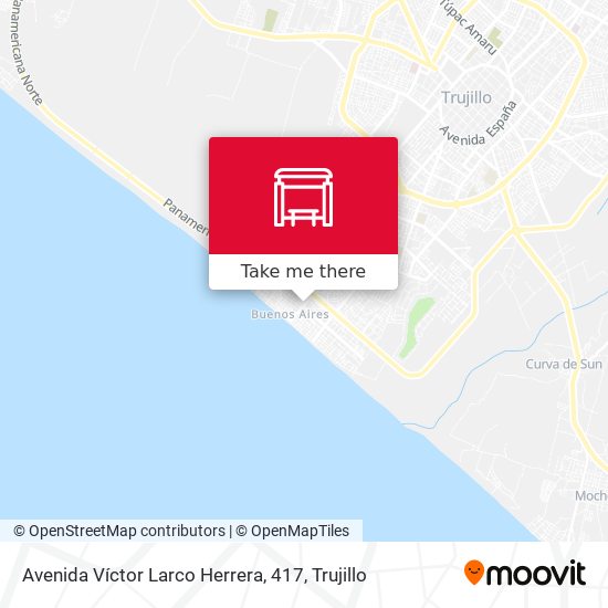 Avenida Víctor Larco Herrera, 417 map