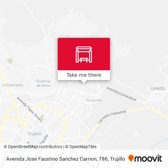 Avenida Jose Faustino Sanchez Carrion, 786 map