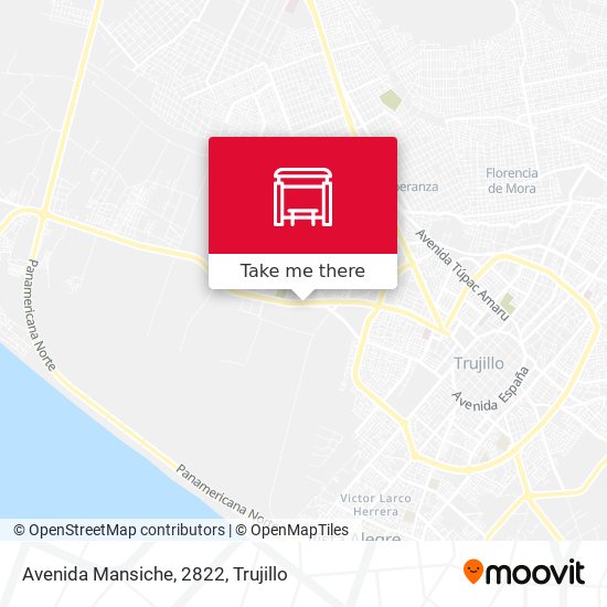 Avenida Mansiche, 2822 map