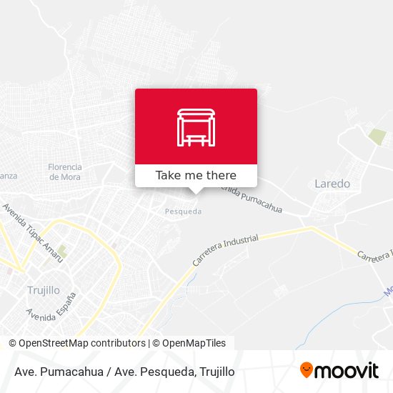 Ave. Pumacahua / Ave. Pesqueda map