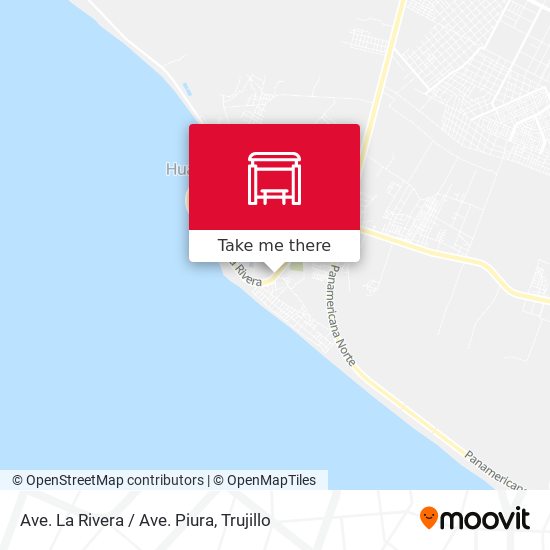 Ave. La Rivera / Ave. Piura map
