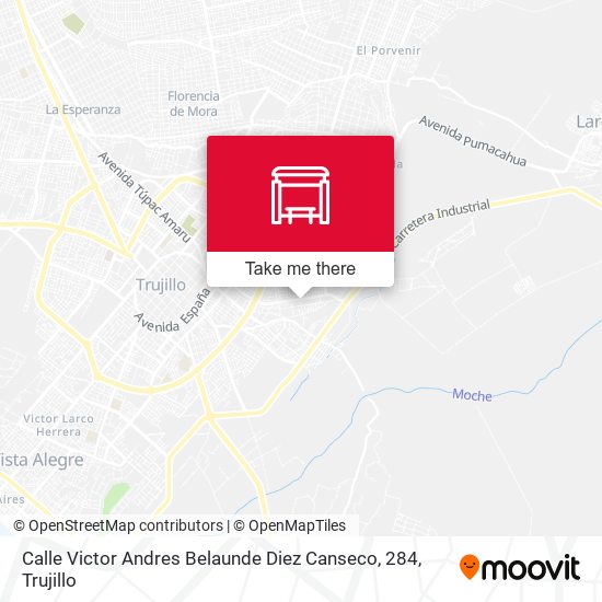 Calle Victor Andres Belaunde Diez Canseco, 284 map