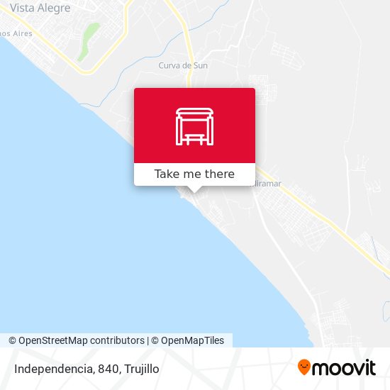 Mapa de Independencia, 840