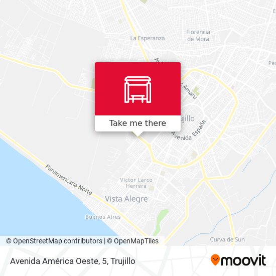 Avenida América Oeste, 5 map