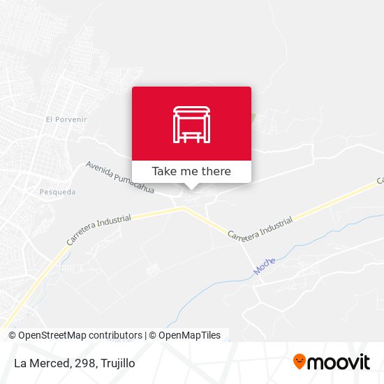 La Merced, 298 map