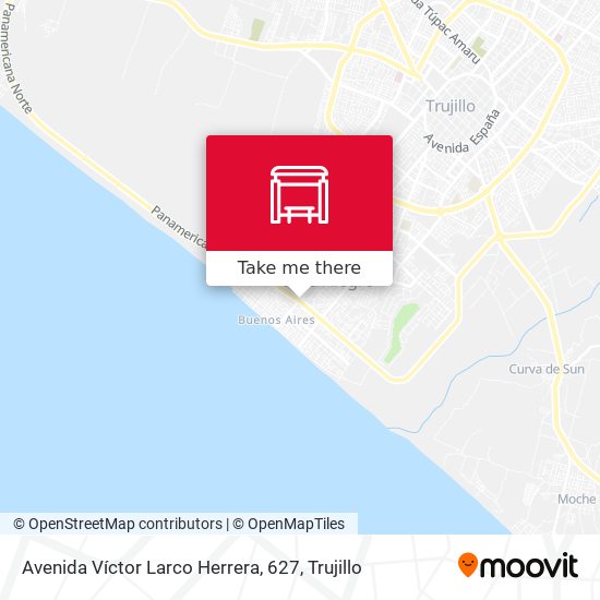 Avenida Víctor Larco Herrera, 627 map