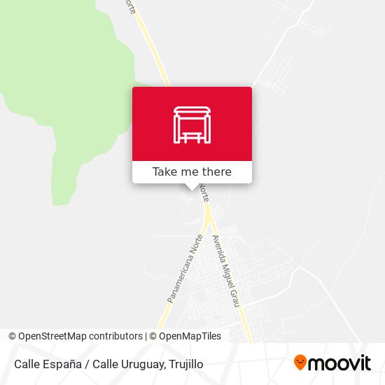 Calle España / Calle Uruguay map