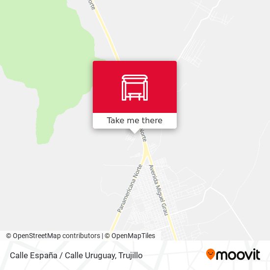 Calle España / Calle Uruguay map