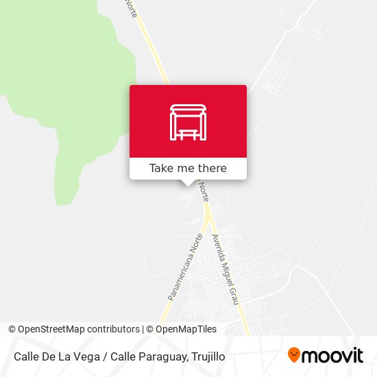 Calle De La Vega / Calle Paraguay map