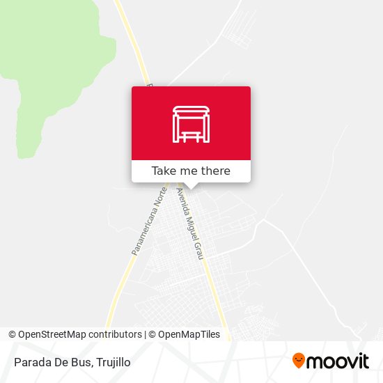 Mapa de Parada De Bus
