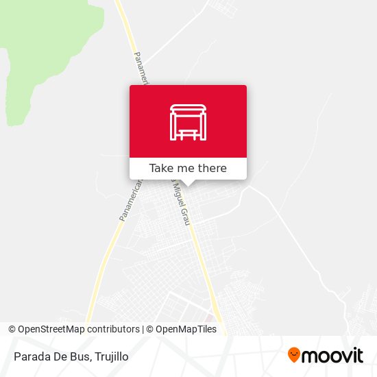 Mapa de Parada De Bus