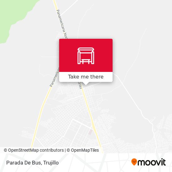 Mapa de Parada De Bus