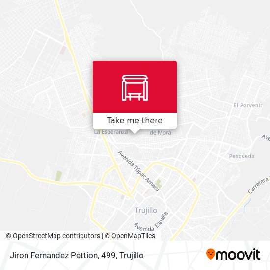 Jiron Fernandez Pettion, 499 map