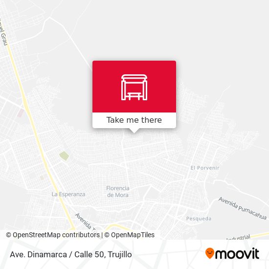 Ave. Dinamarca / Calle 50 map