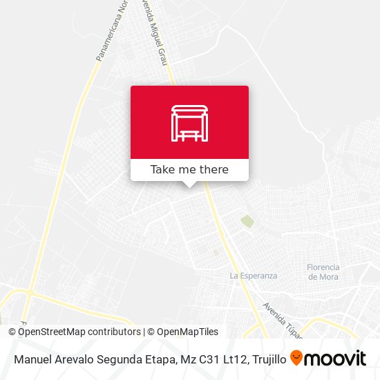Manuel Arevalo Segunda Etapa, Mz C31 Lt12 map