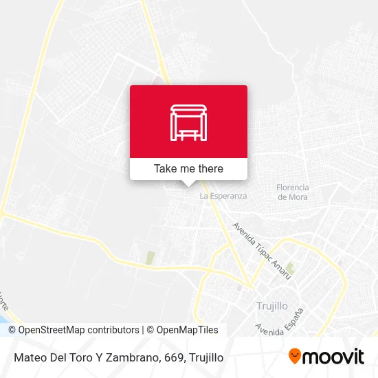 Mateo Del Toro Y Zambrano, 669 map