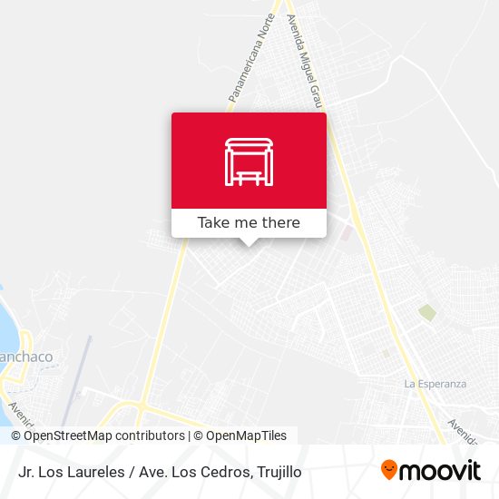 Jr. Los Laureles / Ave. Los Cedros map
