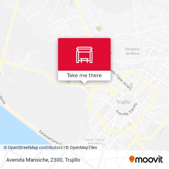 Avenida Mansiche, 2300 map