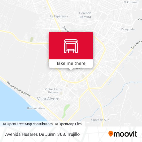 Avenida Húsares De Junín, 368 map