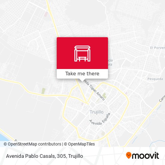 Mapa de Avenida Pablo Casals, 305