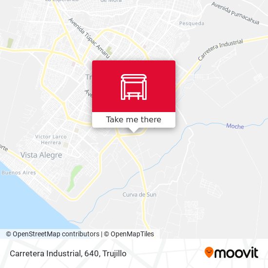 Carretera Industrial, 640 map