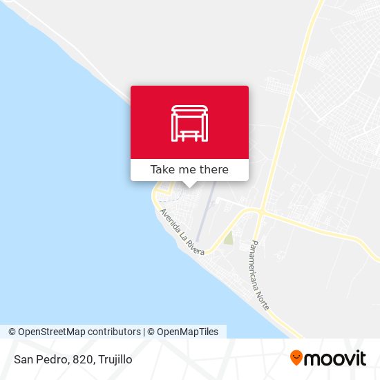 San Pedro, 820 map