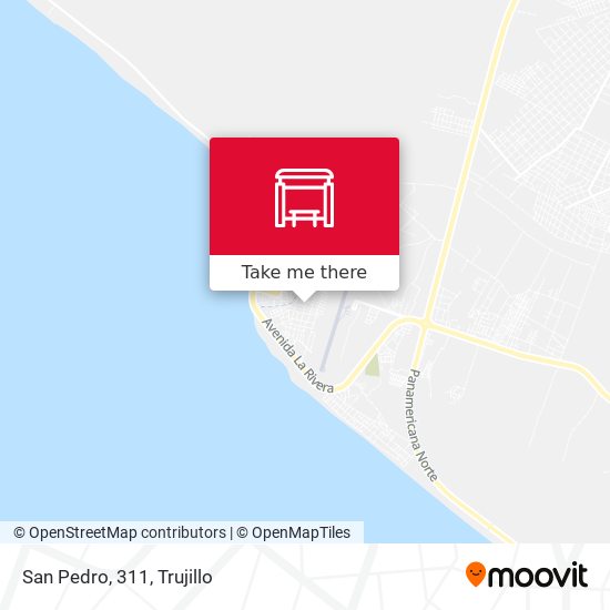 San Pedro, 311 map