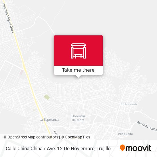 Calle China China / Ave. 12 De Noviembre map