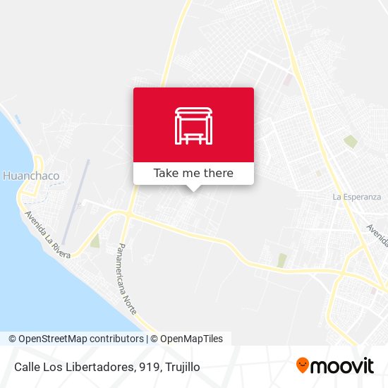 Calle Los Libertadores, 919 map