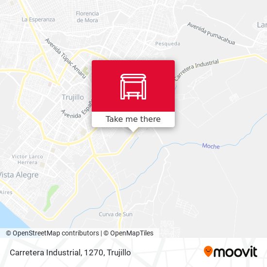 Carretera Industrial, 1270 map