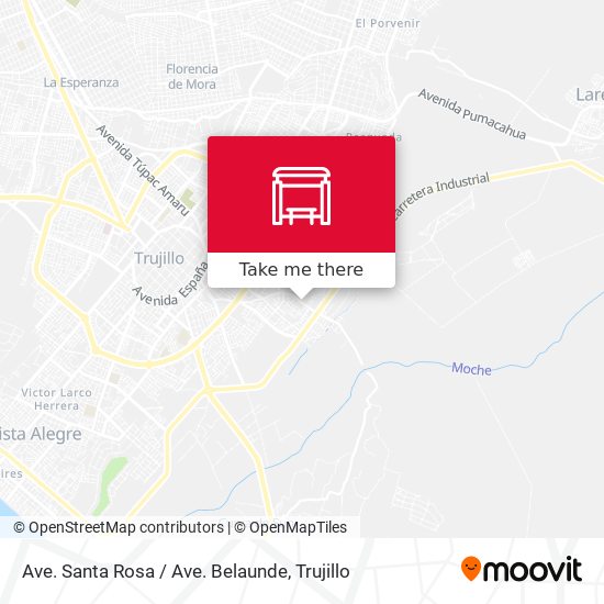 Ave. Santa Rosa / Ave. Belaunde map