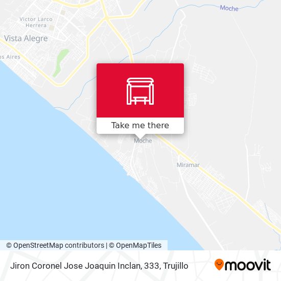 Jiron Coronel Jose Joaquin Inclan, 333 map