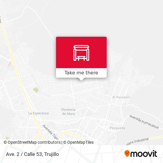 Mapa de Ave. 2 / Calle 53
