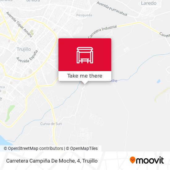 Carretera Campiña De Moche, 4 map