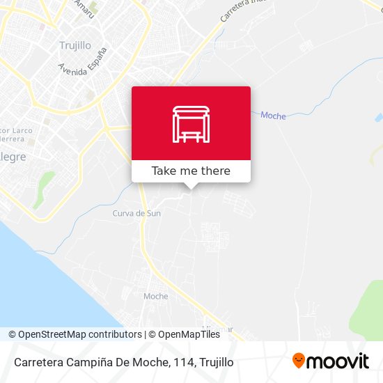 Carretera Campiña De Moche, 114 map