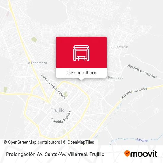 Prolongación Av. Santa / Av. Villarreal map