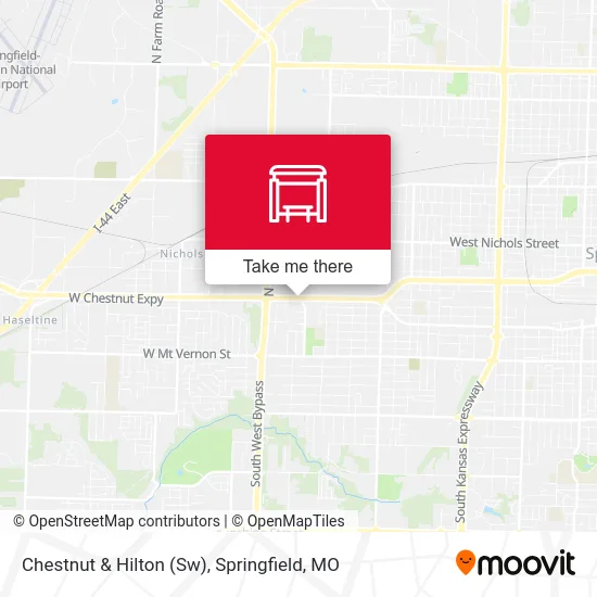 Mapa de Chestnut & Hilton (Sw)