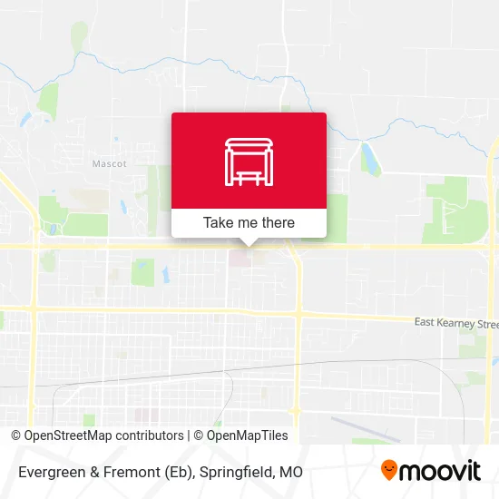 Mapa de Evergreen & Fremont (Eb)