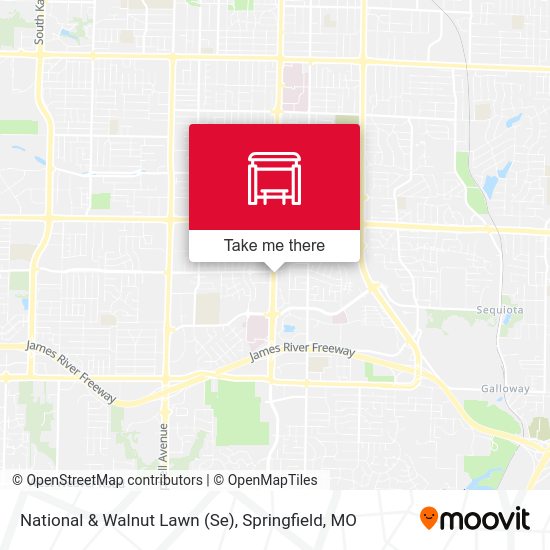 National & Walnut Lawn (Se) map