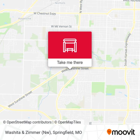 Washita & Zimmer (Nw) map