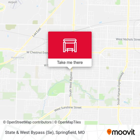 State & West Bypass (Se) map