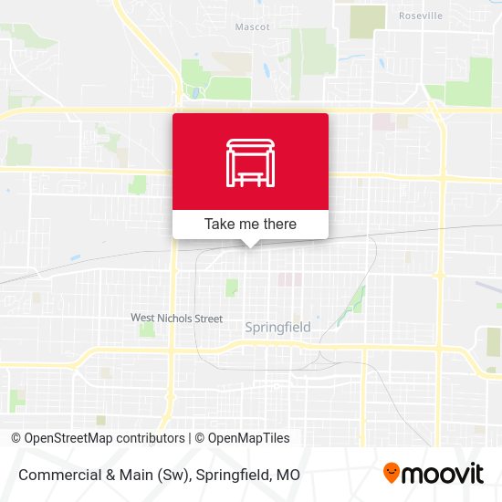 Mapa de Commercial & Main (Sw)